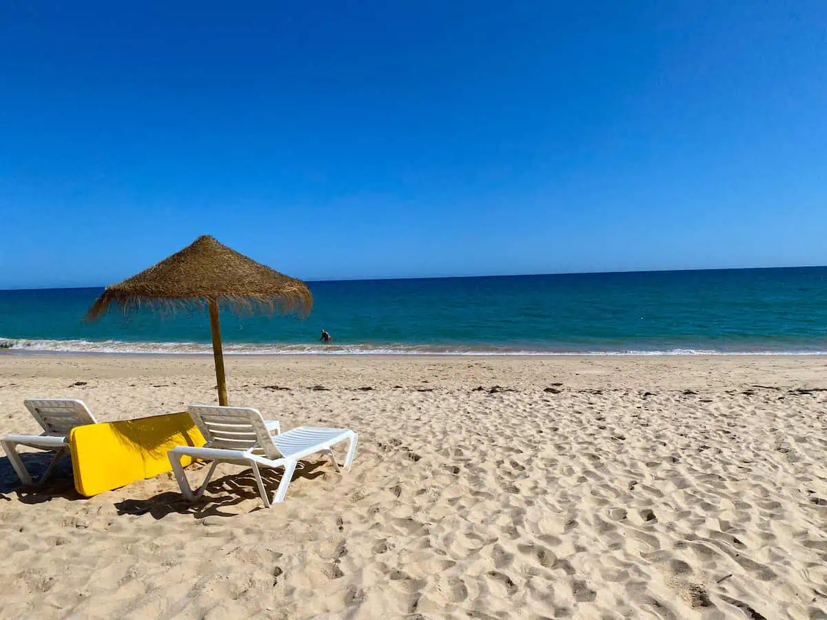 Beach near Olhão
